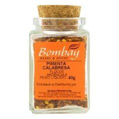 Pimenta Calabresa Vidro BOMBAY 40g