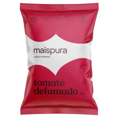 PIPOCA  TOMATE DEFUMADO MAIS PURA 40G