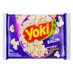 Pipoca para Microondas sabor Bacon YOKI 100g 