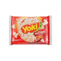 Pipoca para Microondas natural com Sal YOKI 100g