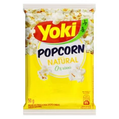 Pipoca para Microondas sabor Natural Zero Sódio 50g