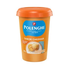 Requeijão Cremoso Sabor Cheddar POLENGHI 200g