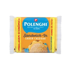 Queijo Cheddar Sandwich-In POLENGHI 288g