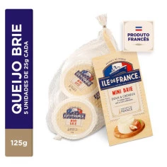 Mini Queijo Brie ILE DE FRANCE 125G