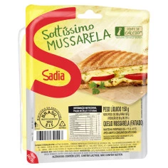 Queijo Mussarela Fatiado SADIA 150gr