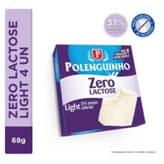 Queijo Processado Zero Lactose POLENGUINHO 68g