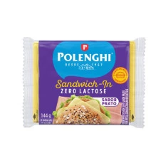 Queijo Prato Sandwich-In Zero Lactose POLENGHI 144g