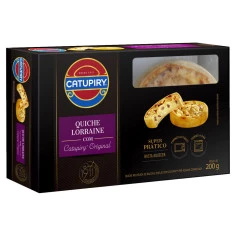 QUICHE CATUPIRY LORRAINE C CATUPIRY 200G