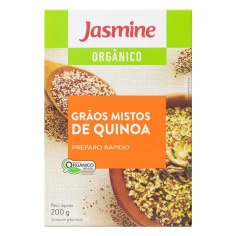 Quinoa em grãos mistos orgânica JASMINE 200g