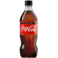 Refrigerante de Cola Zero COCA-COLA 600ml