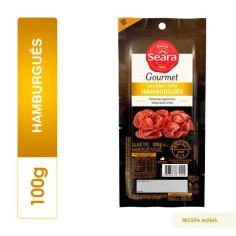 SALAME SEARA HAMB FAT S GOURMET 100G
