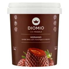 SORBET DIO MIO DE MORANGO 500ML
