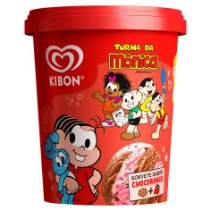 Sorvete Chocorango Turma da Mônica KIBON 800ml