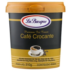Sorvete Café Crocante LA BASQUE 500ml