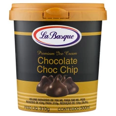Sorvete Chocolate Choc Chip LA BASQUE 500ml
