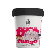 SORV LOS LOS CUP  CHEESCAKE  MORANGO 490 ML