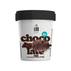 Sorvete Chocolate Chip Zero Açúcar LOS LOS 490ml