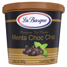 Sorvete Menta Choc Chip LA BASQUE 140ml