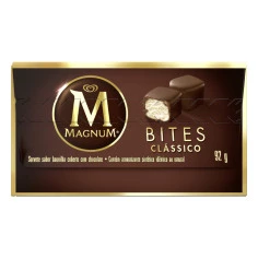 Mini Sorvete Magnum Bites Clássico KIBON 92g