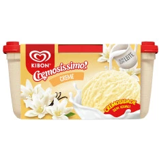 Sorvete Creme Cremosíssimo KIBON 1,5L