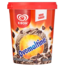 Sorvete Ovomaltine KIBON 800ml