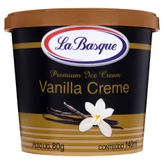 Sorvete Vanilla Creme LA BASQUE 140ml