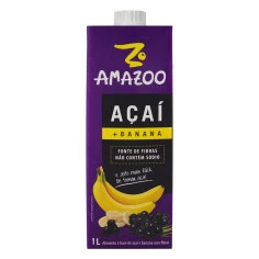 Suco de Açaí com Banana AMAZOO 1l