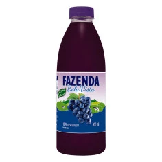 SUCO FAZENDA UVA 900ML