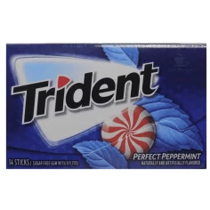 Chiclete Perfect Peppermint TRIDENT 14 unidades 