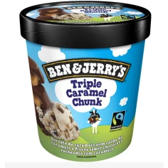 Sorvete Triple Caramel Chunk BEN & JERRY'S 458ml