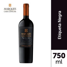 Vinho Chileno Tinto Etiqueta Negra MARQUES CASA CONCHA 750ml