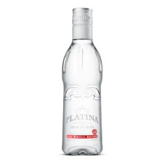 Água Mineral Natural Com Gás Premium PLATINA 300ml