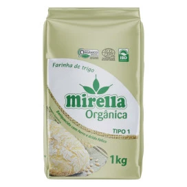 Farinha de Trigo Orgânica MIRELLA 1kg