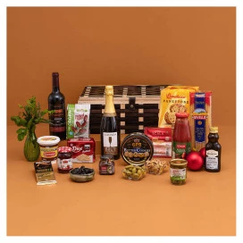 Cesta de Natal Merlot – 18 itens 
