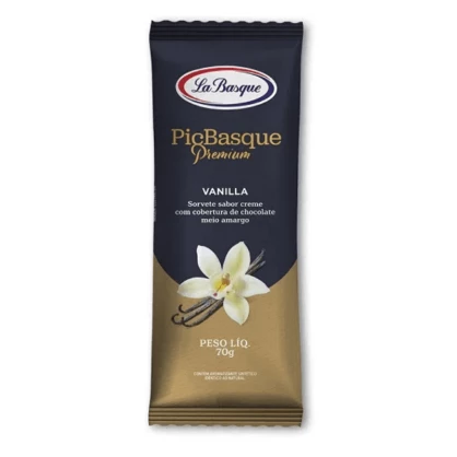 Picolé Premium Vanilla LA BASQUE 70g