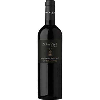 Vinho Tinto Chileno Cabernet Sauvignon GRAVAS DEL MAIPO 750ml