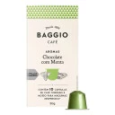 Café em Cápsula Torrado e Moído Chocolate com Menta Baggio Aromas Caixa 50g 10 Unidades 1